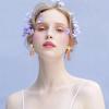 BTAKANPP Earring Packs Studs Letter Acrylic Earrings Studs Earrings Products Female Personality Simple Love (A, One Size), vNo1fVJh5 view 2