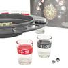 GeRRiT Roulette Sets Black Plastic Roulette Wheel Roulette Wheel Set with 2 Balls and 6 Shot Glasses Drinking Games Great for Family Game Night Party Games view 2
