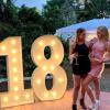 Mixifox 4FT Giant Marquee Light Up Numbers, Large Marquee Numbers for 8th 18th 80th Birthday Decorations, Pre-Cut DIY Mosaic for Balloons 8 view 3