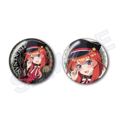 The Quintessential Quintuples of the Bride Nakano Satsuki Can Badge Set Military Lolita Ver.