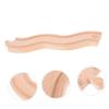 Hohopeti Wooden Train Track Expansion Boys and Girls Wooden Railway Track Toy for Imaginative Play Fine Motor Skills Development Compatible Train view 4