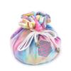 KSNDie DND Dice Bags Large with Pockets Rainbow Storage Bag with D20 Logo for RPG Game Dices - Capacity 200+ Dice view 2