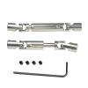 2Pcs LD-P06 Metal Drive Shaft Driveshaft CVD for LDRC LD-P06 LD P06 Unimog 1/12 RC Truck Car Upgrade Parts Accessories view 1
