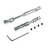 2Pcs LD-P06 Metal Drive Shaft Driveshaft CVD for LDRC LD-P06 LD P06 Unimog 1/12 RC Truck Car Upgrade Parts Accessories view 2