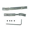2Pcs LD-P06 Metal Drive Shaft Driveshaft CVD for LDRC LD-P06 LD P06 Unimog 1/12 RC Truck Car Upgrade Parts Accessories view 4