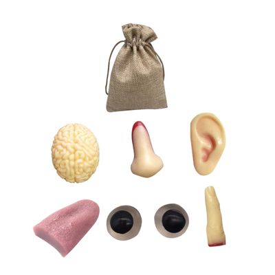 Abaodam 1set Prank Toy Realistic Simulation Finger Nose Ear and Eye Props for April Fool's Day and