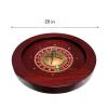 Roulette Sets Drinking Games 20in Red Brown Roulette Shots with Single-Zero Layout Roulette Games Great for Family Game Night or Professional Use Party Games view 2
