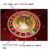 Roulette Sets Drinking Games 20in Red Brown Roulette Shots with Single-Zero Layout Roulette Games Great for Family Game Night or Professional Use Party Games view 4