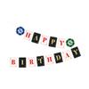 UPKOCH 1set Poker Themed Happy Birthday Bunting Banner for Party Decorations Vibrant Hanging Decor for Unique Celebrations and Memorable Events view 1
