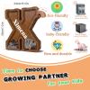 12" Custom Extra Large Wooden Letter Piggy Bank (Laser Engraved Name) Personalized Piggy Bank for Kids Boys Girls Customized Coin Bank Perfect Personalized Gift for Birthday and Festival-X Piggy Bank view 3
