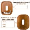 12" Custom Extra Large Wooden Letter Piggy Bank (Laser Engraved Name) Personalized Piggy Bank for Kids Boys Girls Customized Coin Bank Perfect Personalized Gift for Birthday and Festival-O Piggy Bank view 2