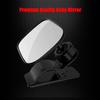 Clip On Car Baby Mirror, Ampper Adjustabe HD Glass Convex Wide Angle Interior Rearview Baby Rear Facing Mirror (Framed Rectangle, Small, 3.5" X 2.2") view 2