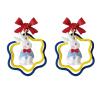 BTAKANPP Gamer Earrings Japanese Cute Bowknot Rabbit Earrings Fashion Special Earrings 1 Pair Of Earrings on (Red, One Size), QvwWxiO0R view 1