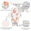 Kigai Cows in A Field Portable Diaper Changing Pad, Travel Diaper Changing Pad for Newborn, Foldable Waterproof Baby Changing Mat with Baby Wipes Pockets view 3