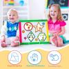 Blosssound 10 Set Magnetic Shape Sorting for Toddler Matching Games Magnet Sorting Mats 30 Everyday Objects Magnets Pieces Learning Toys for Child Learning Shape Game Preschool Classroom view 3