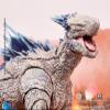 ACFUN ""AC"" HIYATOYS EXQUISITE BASIC Series, Godzilla x Kong, A New Empire, Frozen Monster, Simo, Movable, Action Figure, Complete Product, Yellow, SKLL002 view 4