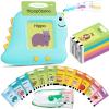 Alotwan Bilingual Talking Flash Cards Spanish/English, Learning Sensory Toys for Autistic Children, 224 Sight Words Espaol Speech Therapy Kids Toys Beginner, Birthday Gift for Little Boys and Girls view 1