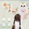 Beright Owl Activity Wall Busy Board Panels, Montessori Sensory Toys, Toddler Learning Activity Center, Perfect for Toddler Playroom & Children's Daycare, White view 4