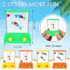 Gejoy 4 Pieces Water Games Handheld Water Ring Toss Handheld Game Mini Retro Games Pastime Toys Car Toys Birthday Party Favor for Kids Children Gifts(Sport Style) view 2