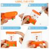 Gejoy 4 Pieces Water Games Handheld Water Ring Toss Handheld Game Mini Retro Games Pastime Toys Car Toys Birthday Party Favor for Kids Children Gifts(Sport Style) view 3