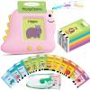 Alotwan Girls Toys Spanish Talking Flash Cards - Toddler Montessori Toys for Age 2-4, Bilingual Espaol Speech Therapy, 224 Words Preschool Learning Activity, Gifts for Little Girls 2 3 4 5 Years Old view 1