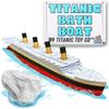 Titanic Bath Boat and Pool Toy by TitanicToyCo, RMS Titanic Toys for Kids, Historically Accurate Titanic Toy, Titanic Ship, Titanic Cake Topper, Titanic Figurine view 1