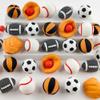 30 pcs Balls Erasers for Kids Classroom PrizesPuzzle Eraser 3D Take Apart Football Pencil Erasers for Kids Classroom Prizes, Class Treasure Box,Game Rewards,Party Favors, Color Random view 1