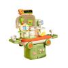 Milageto Kids Pretend Play Toys, Role Play, Montessori Toy Pretend Game for Children Day Gift Kids, Green view 1