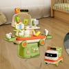 Milageto Kids Pretend Play Toys, Role Play, Montessori Toy Pretend Game for Children Day Gift Kids, Green view 2