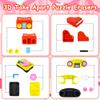 30 pcs Musical Erasers for Kids Classroom PrizesPuzzle Eraser 3D Take Apart Musical Instrument Pencil Erasers for Kids Classroom Prizes, Class Treasure Box,Game Rewards,Party Favors view 2