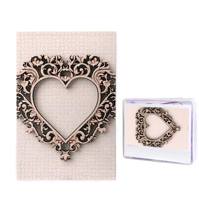 1000 Piece Jigsaw Puzzle for Adults Personalized Picture Puzzle Heart Shaped Frame Customized Wooden Puzzle for Family, Birthday, Wedding, Game Nights Gifts, 19.7"x29.5"