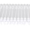 HOHXFYP 100 Pack Bubble Wand for Kids, Transparent Plastic Bubble Wands Bulk, 4.1in Bubble Toy Bubble Sticks for Weddings, Parties, Anniversaries, Valentine's Day view 4