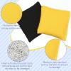 Sotiff 24 Pcs Bean Bags Mini Nylon Cornhole Bean Bags for Kids Tossing Fun Sports Outdoor Family Games Carnival Toy Patriotic Small Beanbag Hand Toss Party Game Supplies for Kid Adult (Black, Yellow) view 3