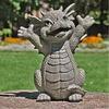 Garden Dragon Meditation Prayer Resin Garden Resin Crafts Decorative Decoration Study Living Room Desktop Decoration All (W65) view 3
