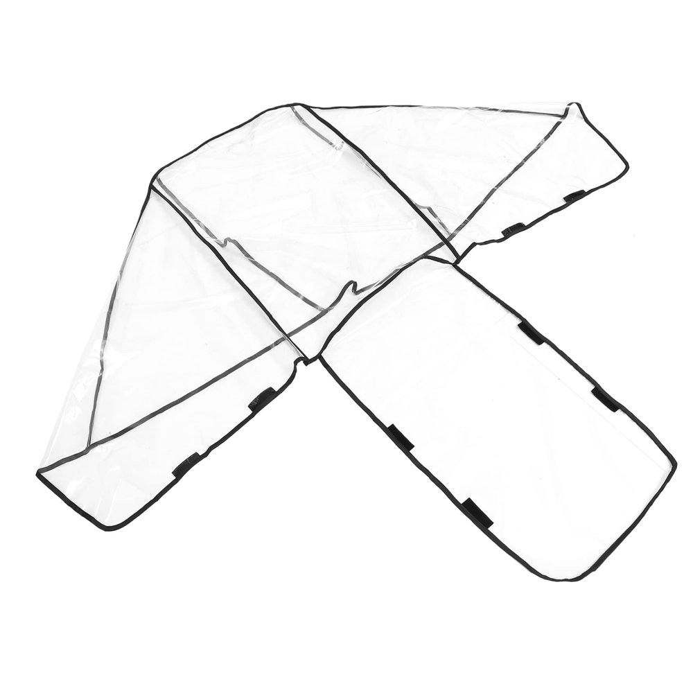 Abaodam Stroller Rain Windproof Cover for Easy to Install Protects from Rain and Wind