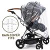 Abaodam Stroller Rain Windproof Cover for Easy to Install Protects from Rain and Wind view 3
