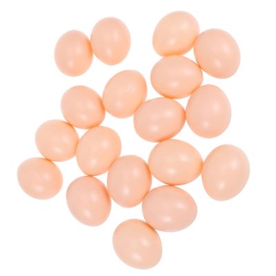 BESTonZON 35pcs Hand-Painted DIY Graffiti Eggs Fun Easter Decoration Props for Boys and Girls Unpainted Simulation Eggs for Creative Play and Arts for Easter Parties and Boys and Girls
