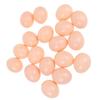 BESTonZON 35pcs Hand-Painted DIY Graffiti Eggs Fun Easter Decoration Props for Boys and Girls Unpainted Simulation Eggs for Creative Play and Arts for Easter Parties and Boys and Girls view 1