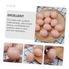 BESTonZON 35pcs Hand-Painted DIY Graffiti Eggs Fun Easter Decoration Props for Boys and Girls Unpainted Simulation Eggs for Creative Play and Arts for Easter Parties and Boys and Girls view 3