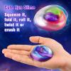 80 Pack Valentine Slime Party Favors Kit, Mini Galaxy Bulk Slime Stretchy Stress Relief for Kids 8-12, Soft Putty Toy, Girls and Boys Classroom Reward, Valentine's Day Birthday, Goodie Bag Stuffers view 3