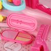 GIFZES Toddler Makeup Table with Mirror and Chair, Girls Makeup Table Set, Vanity Makeup Table Toy, Kids Makeup Vanity Set, Kids Vanity Set with Lights and Music, Toddlers 2-5 Years Old (Pink) view 4