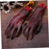 Abaodam Zombie Hand Prop Halloween Scary Decorations Severed Hand Fake Body Parts for view 2