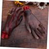 Abaodam Zombie Hand Prop Halloween Scary Decorations Severed Hand Fake Body Parts for view 4