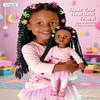 African American Black Girl Dolls - 18 Inch Black Dolls with Curly Afro Hair, Black Brown Doll with Ballerina Dress as for Girls(Ballet with Braids view 4