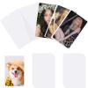 100 Pcs photocard Sleeves, 57x88mm Ultra Clear and Thick Sleeves Idol Photo Cards Protector Trading Cards Shield Cover view 1