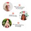 Alipis 1pc Birthday Party Felt Hat Adorable Bowknot Design for Showers Costume Parties and Festive Decorations Creative Accessory to Your Celebration view 4
