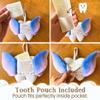 20 Moments of Tooth Squishie Tooth Fairy Pillow with Pocket and Poem to Invite Tooth Fairy - Tooth Fairy Tooth Holder Plushie, Cute view 3