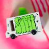 CANDYCAR Wooden Food Truck Collection - Graffiti Green, Premium Handcrafted Beech Wood Toy Car view 3