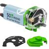 WOAEIUOS 050 50T Brushed Motor with Transparent Acrylic Aluminum Alloy Transmission Gearbox for 1/24 RC Crawler SCX24 AX24 Upgrade(Green) view 1