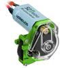 WOAEIUOS 050 50T Brushed Motor with Transparent Acrylic Aluminum Alloy Transmission Gearbox for 1/24 RC Crawler SCX24 AX24 Upgrade(Green) view 2